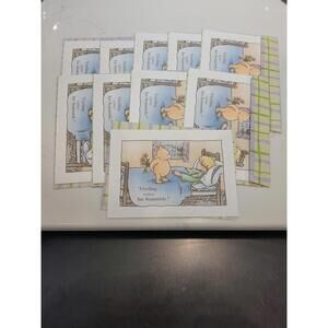 Vintage Classic Pooh Hallmark Greeting Card Lot Of 10
